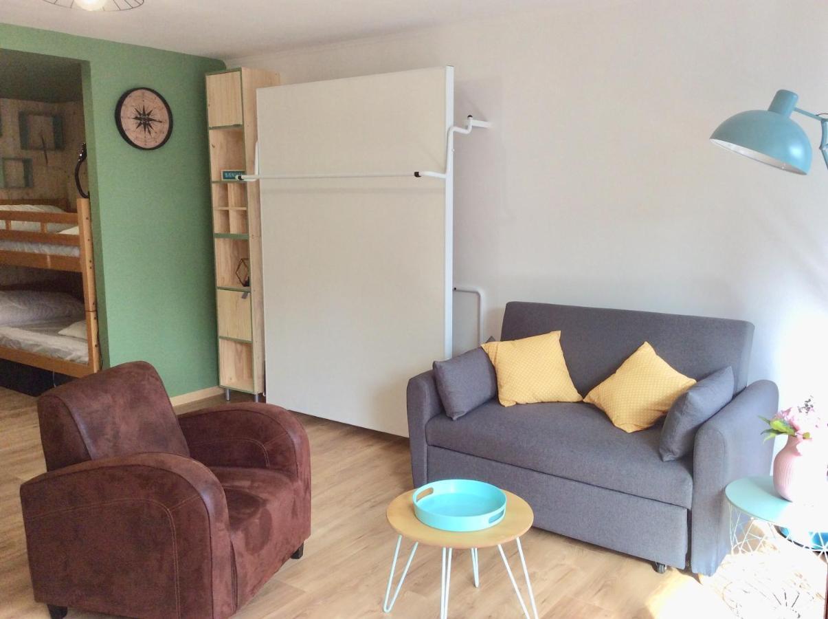 Les Obiones, Vue Laterale Mer, Fort Mahon Plage, Magnifique Studio Cabine 4P, Avec Balcon , Parking Prive Gratuit, Wifi, Classe 2 Etoiles, Exposition Plein Sud En Baie De Somme Exteriér fotografie
