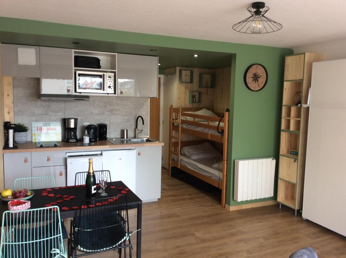 Les Obiones, Vue Laterale Mer, Fort Mahon Plage, Magnifique Studio Cabine 4P, Avec Balcon , Parking Prive Gratuit, Wifi, Classe 2 Etoiles, Exposition Plein Sud En Baie De Somme Exteriér fotografie