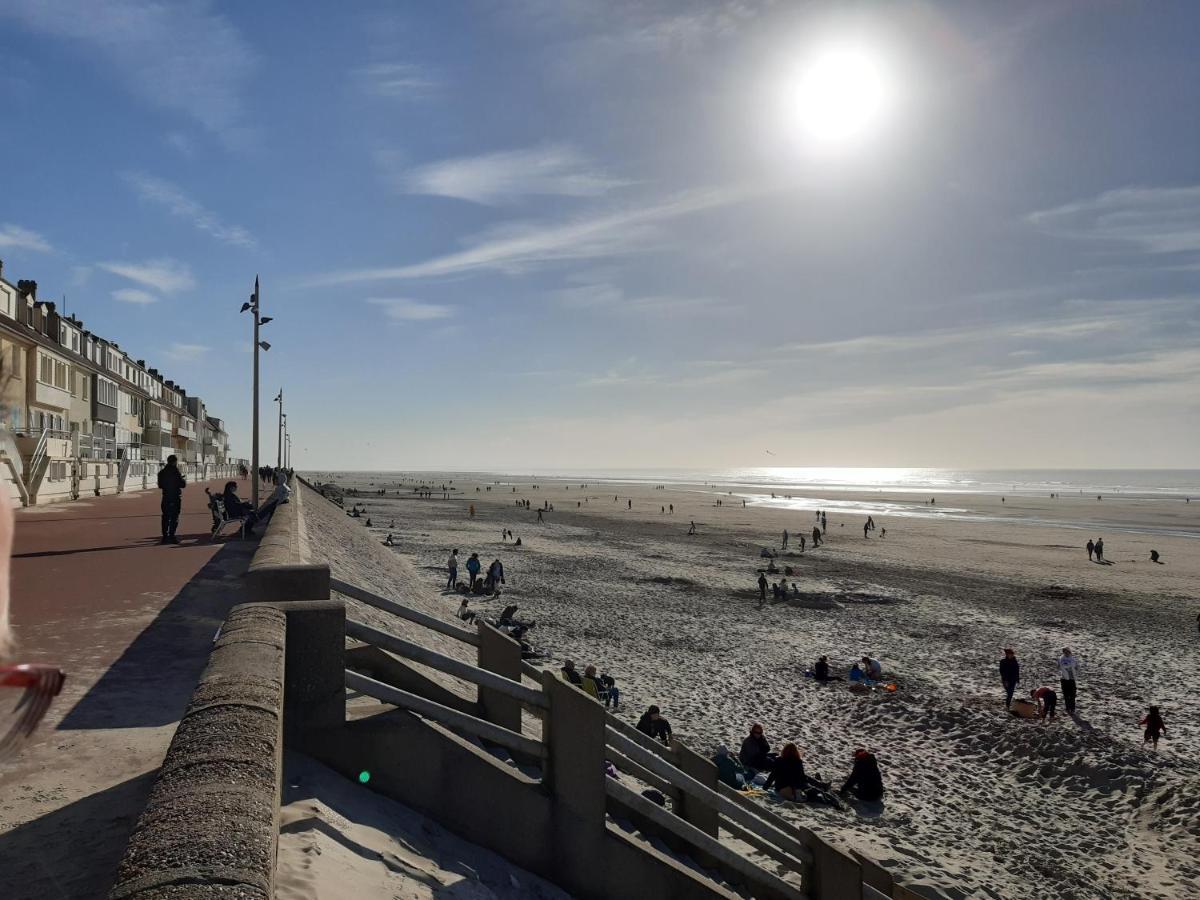 Les Obiones, Vue Laterale Mer, Fort Mahon Plage, Magnifique Studio Cabine 4P, Avec Balcon , Parking Prive Gratuit, Wifi, Classe 2 Etoiles, Exposition Plein Sud En Baie De Somme Exteriér fotografie